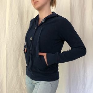 J. Crew “washed heavyweight jersey” hoodie
